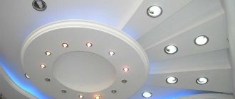 Двухуровневый потолок из гипсокартона: подробная инструкция